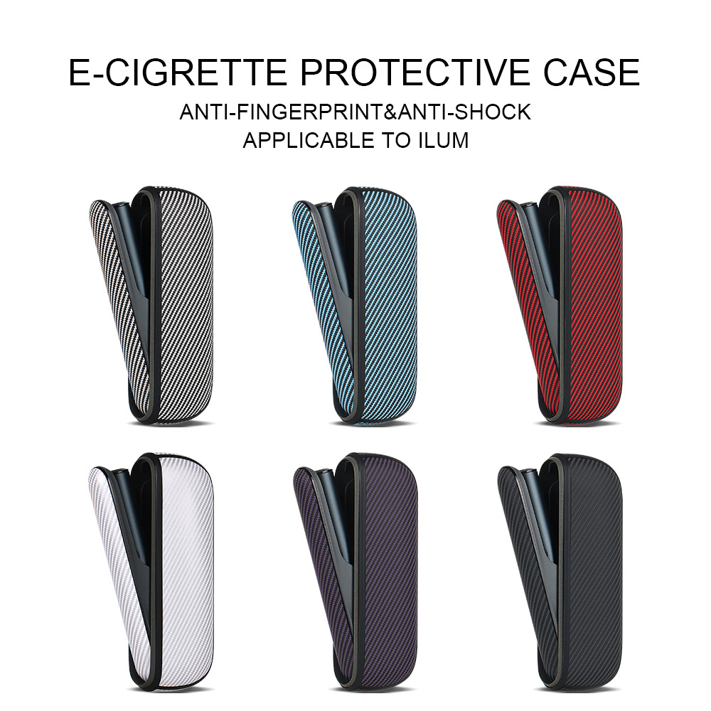 【IQOS ILUMA 煙機專屬保護殼】全包 TPU 皮革防摔保護套 細節 2-沐研精選加熱菸配件