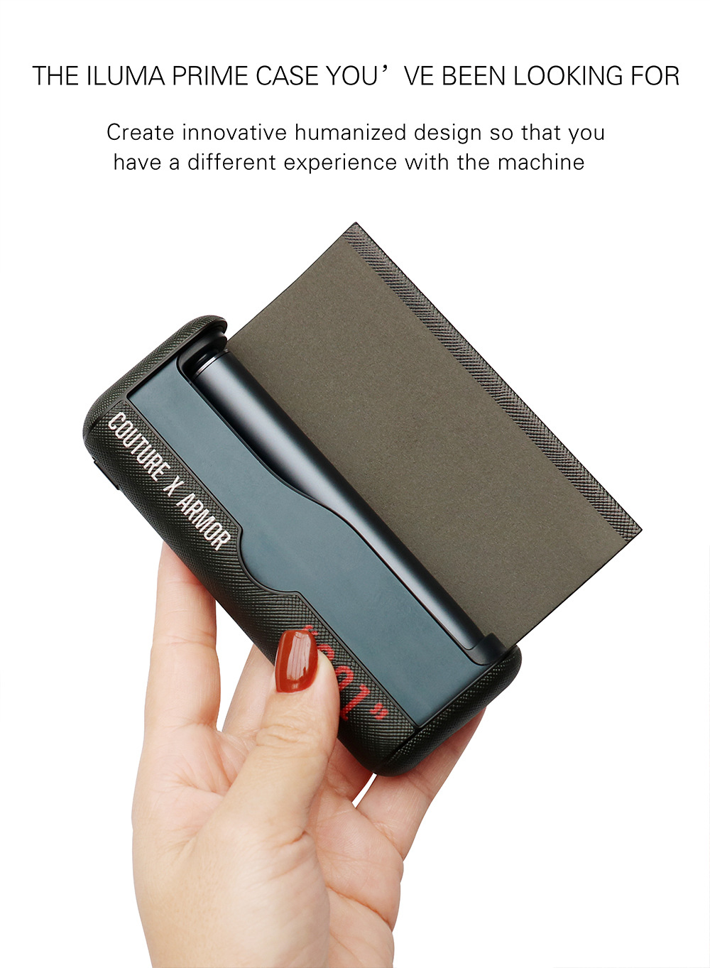 IQOS TEREA 保護殼套裝 加熱煙機皮革保護套 煙彈防潮盒 細節 3-沐研精選加熱菸配件