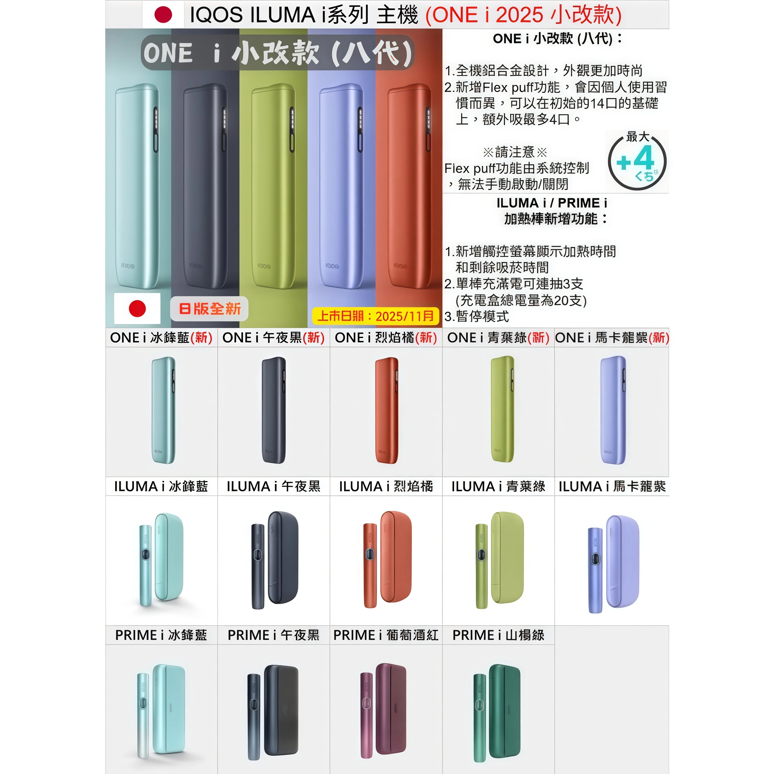 IQOS ILUMA 主機 Terea煙彈專用加熱煙機 台灣現貨-沐研精選加熱菸配件