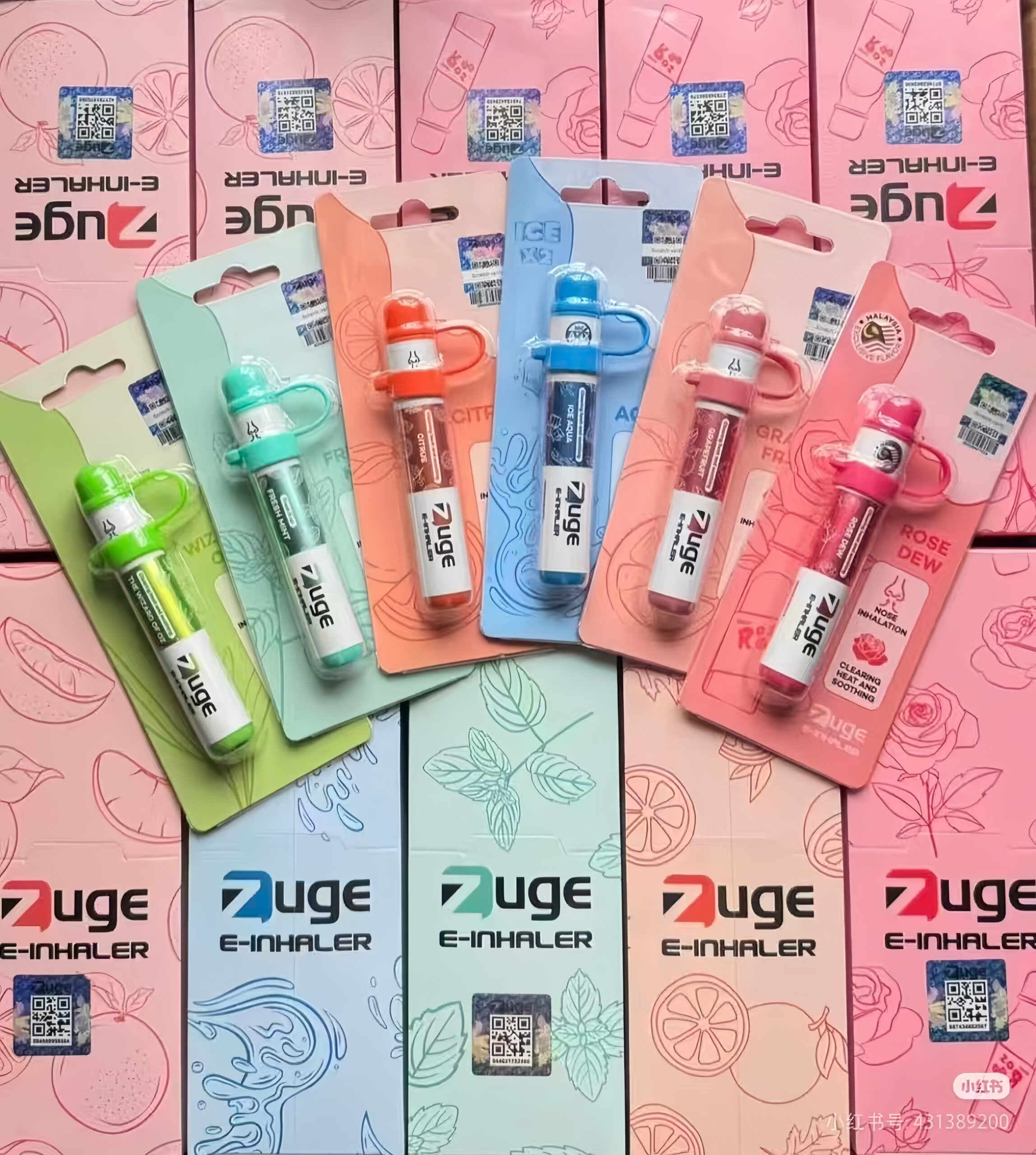 ZUGE E-INHALER 戒煙棒 果味吸棒 替煙棒 清涼薄荷精油-沐研精選加熱菸配件