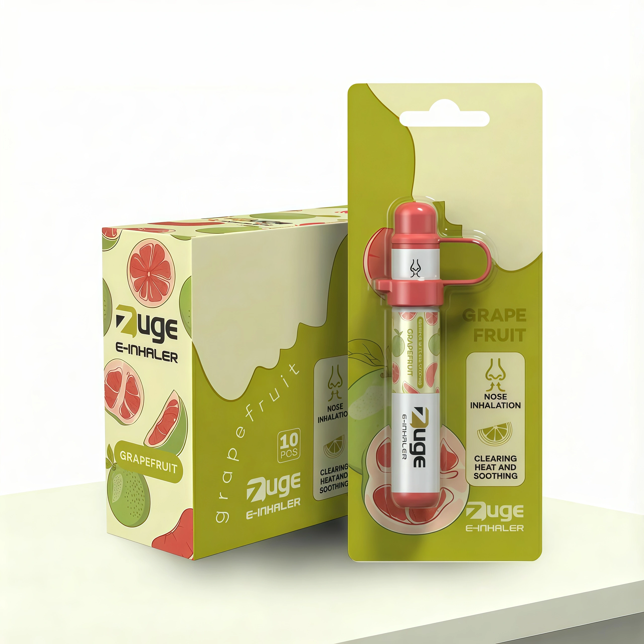 ZUGE E-INHALER 戒煙棒 果味吸棒 替煙棒 清涼薄荷精油 細節 1-沐研精選加熱菸配件